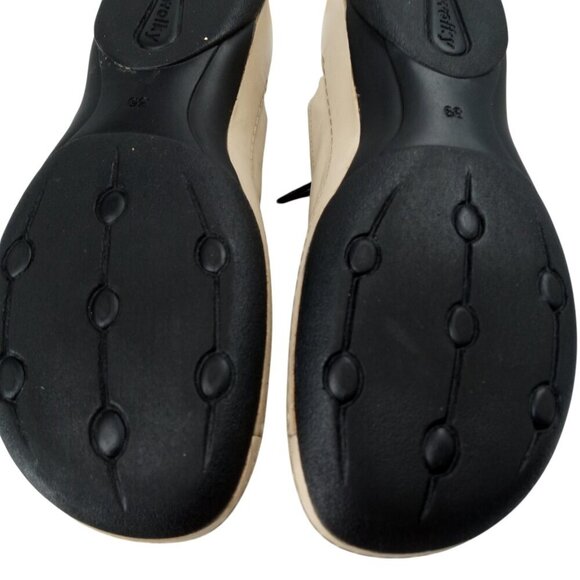 Wolky Kite Ghillie Lace Up Comfort Sandals Size 39 US 8 Beige Leather Adjustable - Picture 8 of 14